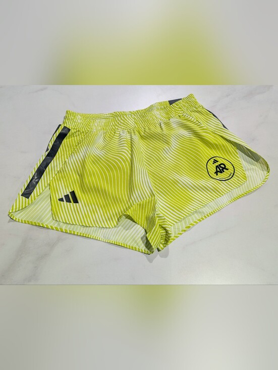 adidas Pants - adidas Neon Yellow Women's Athletic Running Shorts